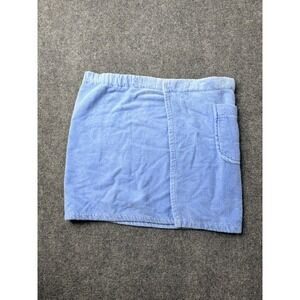 Womens Skirt Christian Dior Blue Terry Cotton Bath Spa, Size One Size